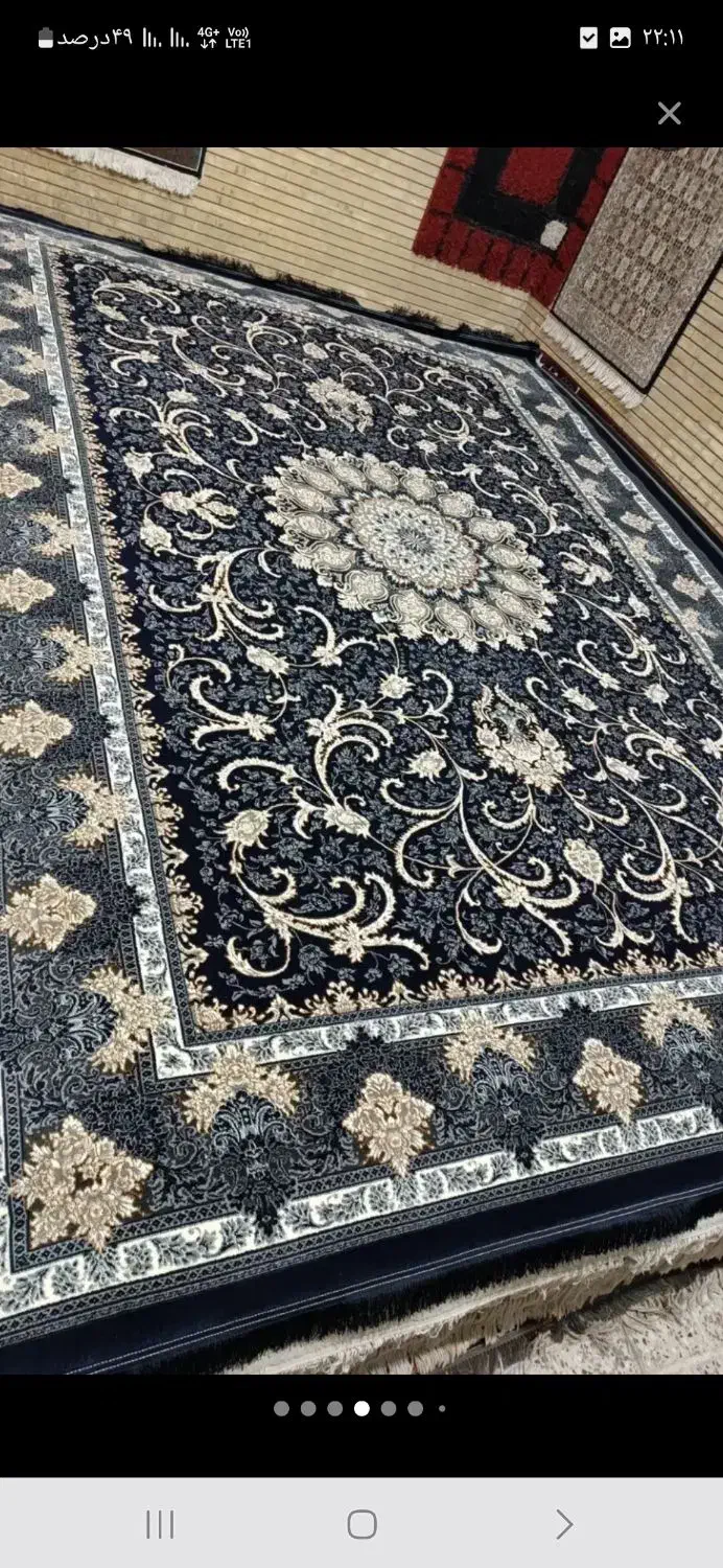 فرش ها پرشین۱۲متری جفت|فرش|گنبد کاووس, |دیوار