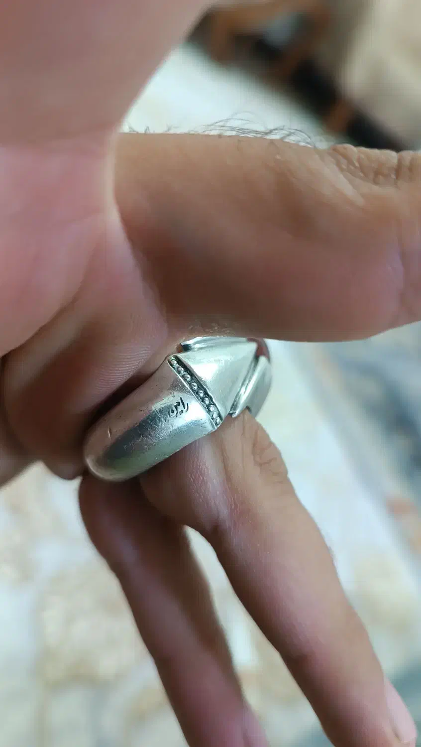 انگشتر دست ساز استاد رامین|جواهرات|سرپل ذهاب, |دیوار