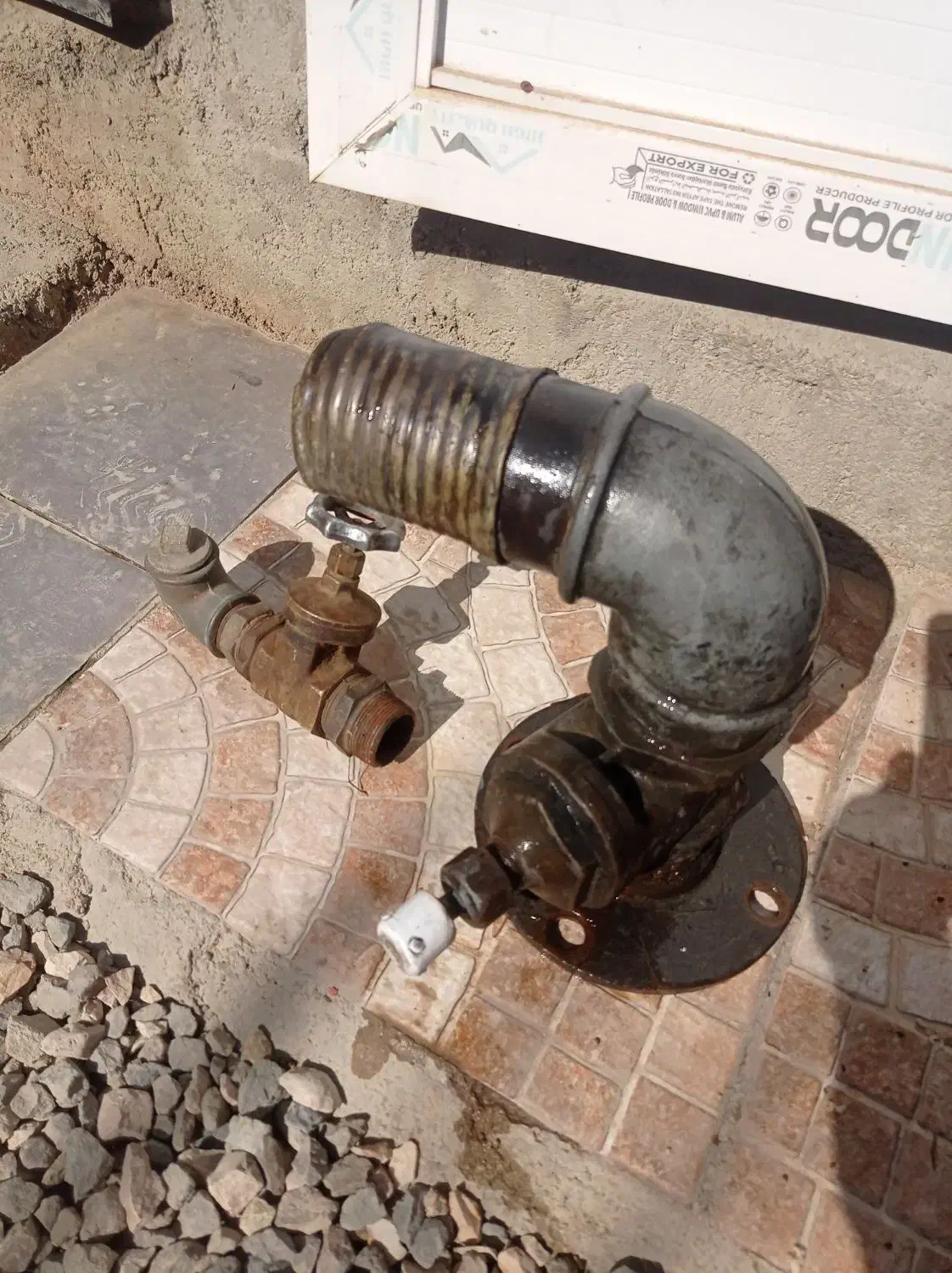 شیرفلکه موتوراب برنج تیلر پمپ|لوازم سرویس بهداشتی|آزادشهر, |دیوار