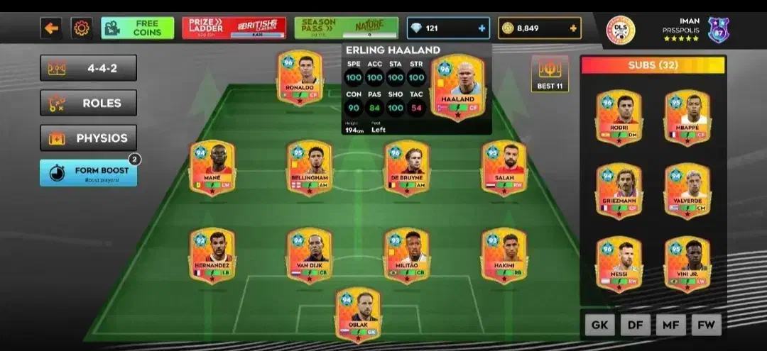 اکانت دریم لیگ|کنسول، بازی ویدئویی و آنلاین|محلات, |دیوار