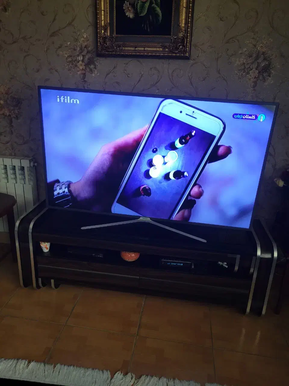 تلویزیون سامسونگ ۵۵ اینچ در حد نو|تلویزیون و پروژکتور|رشت, حاجی آباد|دیوار