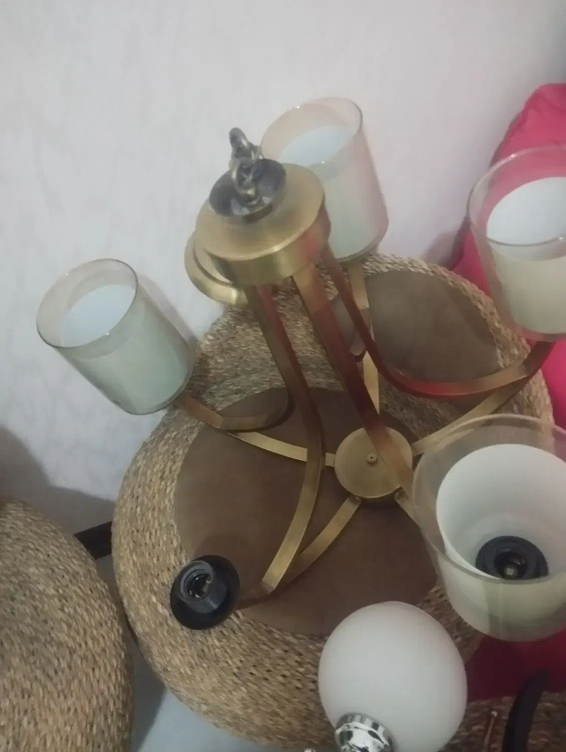 دو عدد لوستر|لوستر و چراغ آویز|کرج, باغستان|دیوار