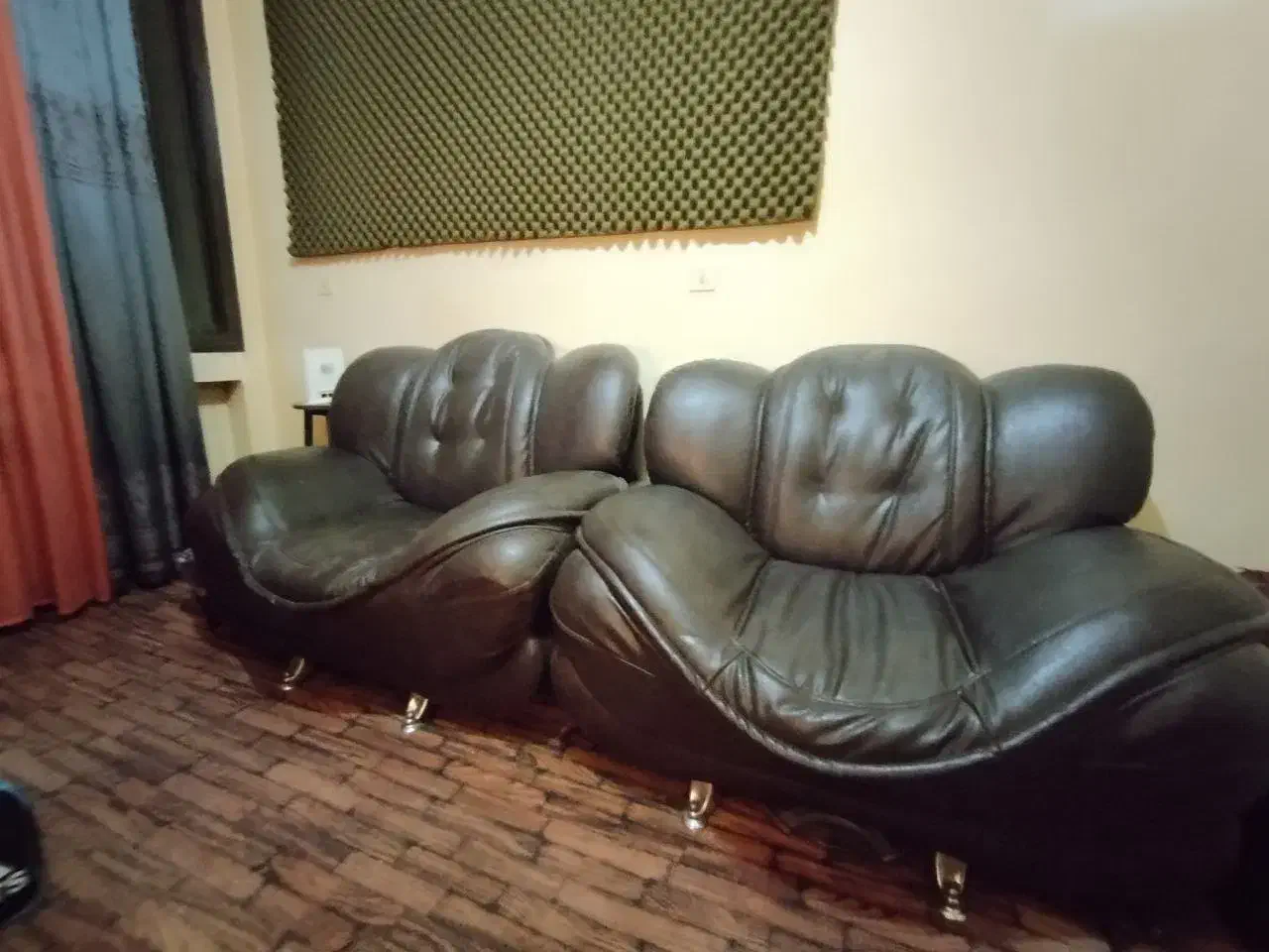 ست مبلمان چرم ۵ نفره|مبلمان خانگی و میز عسلی|تهران, چیذر|دیوار