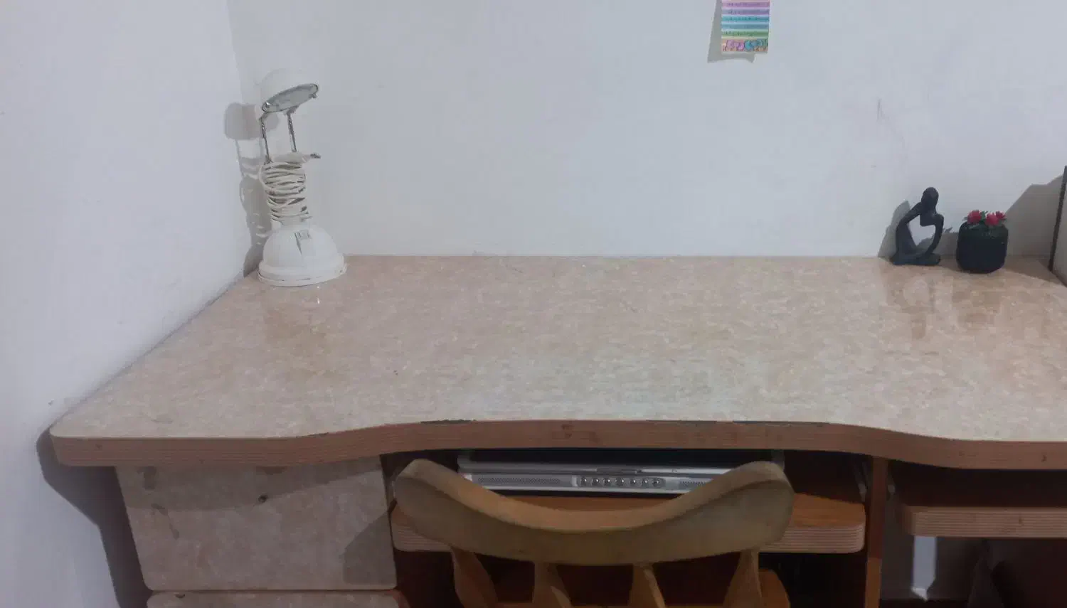 میز تحریر با صندلی|میز تحریر و کامپیوتر|قم, انسجام|دیوار