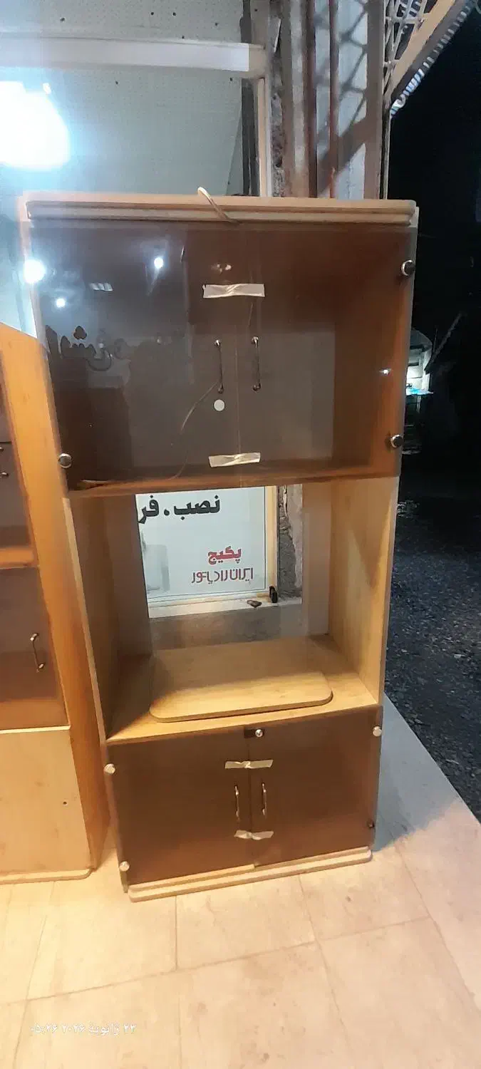 فروش ویترین نو|بوفه، ویترین، کنسول|سنگر, |دیوار