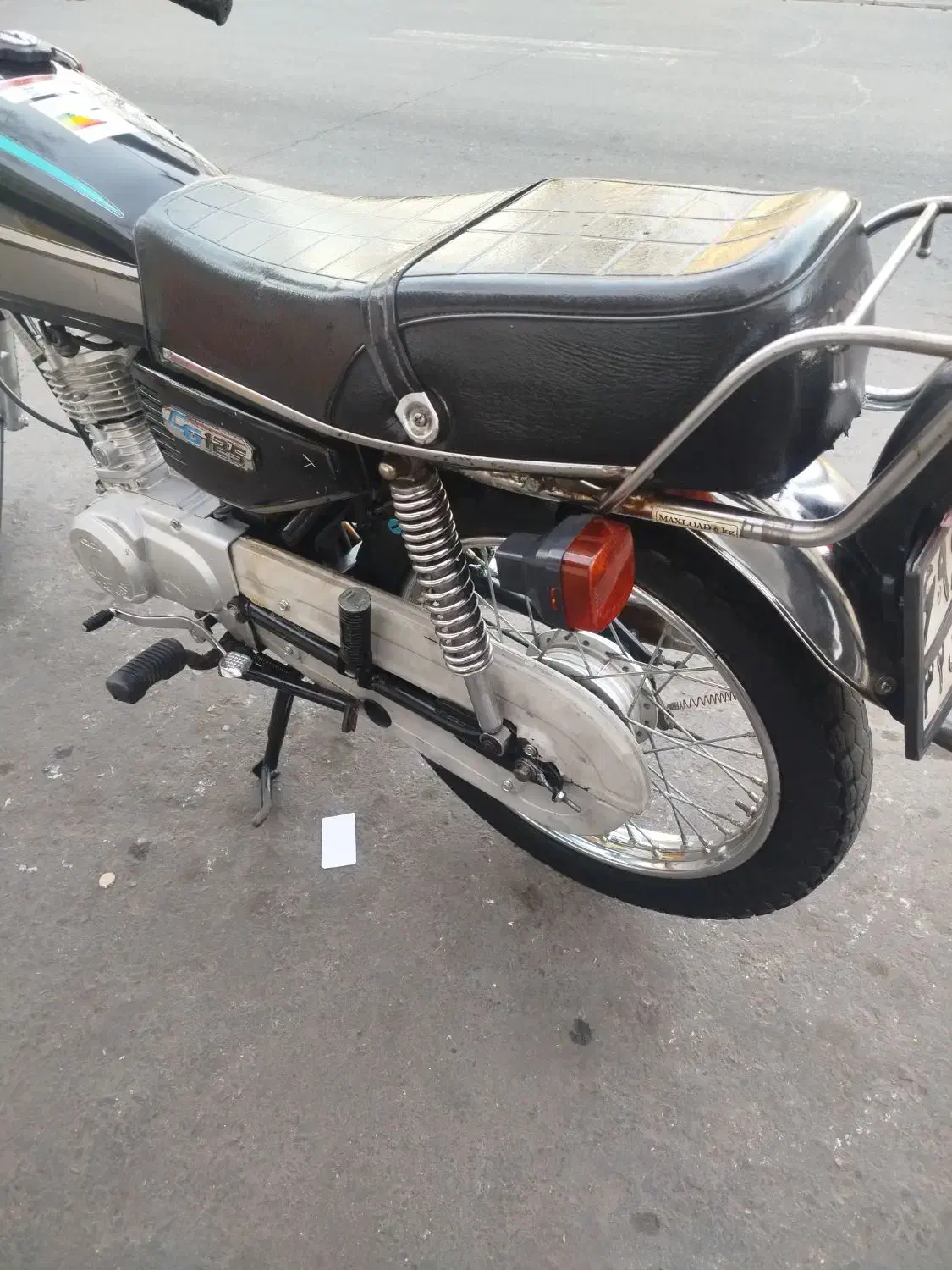 هندا پلاک قدیم85|موتورسیکلت|تهران, هلال احمر|دیوار