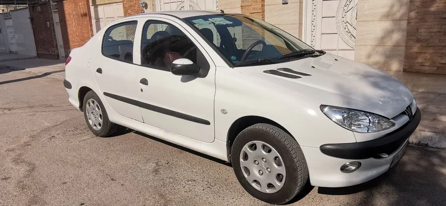 پژو 206 SD V8 مدل 1400 TU5 سند تک برگ|خودرو سواری و وانت|اهواز, کوی باهنر|دیوار