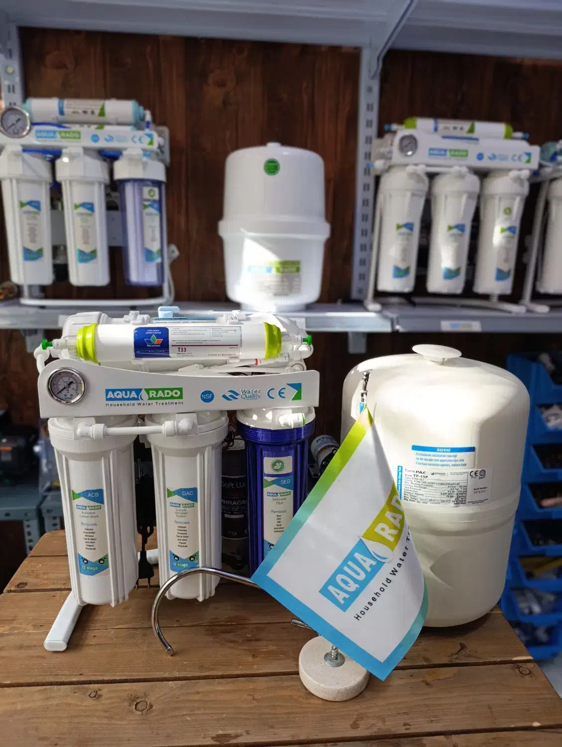 دستگاه تصفیه آب اکوارادو مدل نیمه صنعتی ۴۰۰گالن|آبسردکن و تصفیه آب|تهران, کیانشهر|دیوار