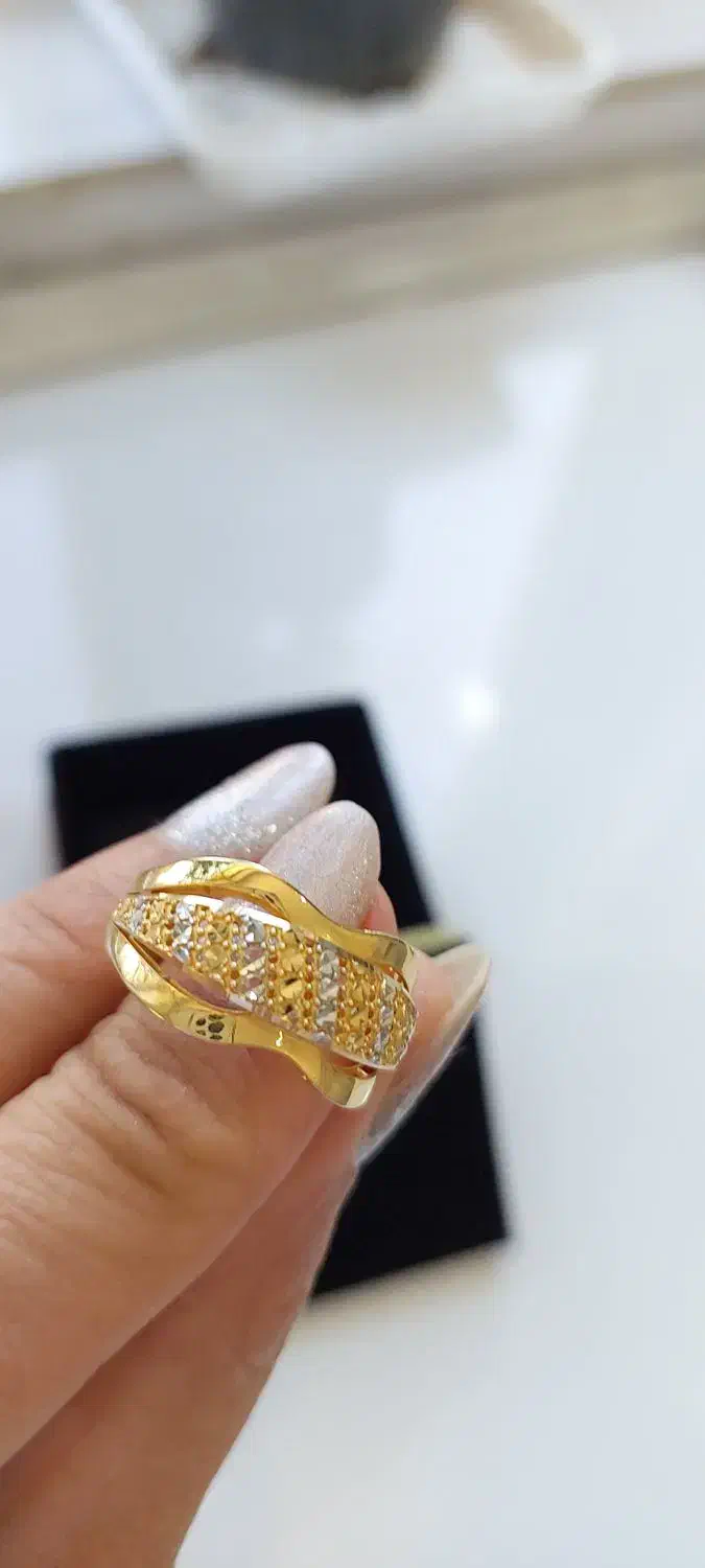 انگشتر وگوشواره کاملا نو .با هم فروخته میشه|جواهرات|ایوان, |دیوار