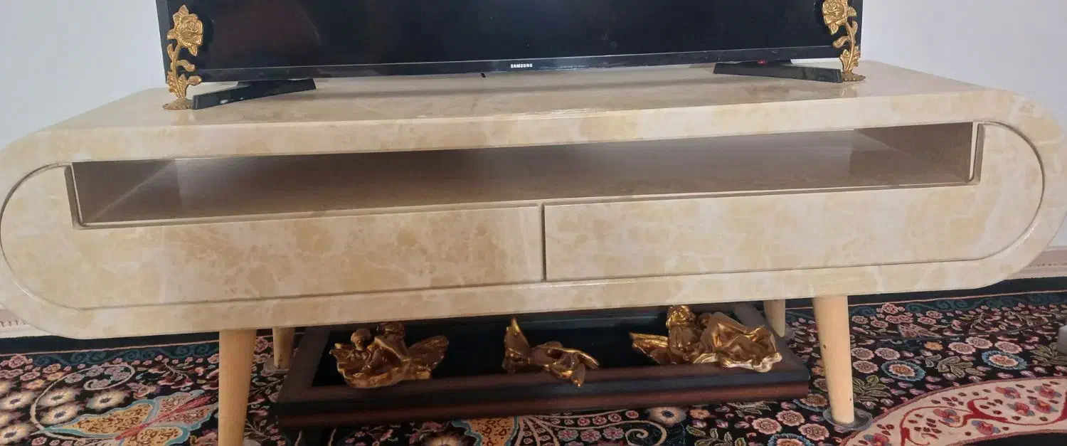 زیر تلویزیونی مدل آمریکایی|میز تلویزیون|بروجرد, |دیوار