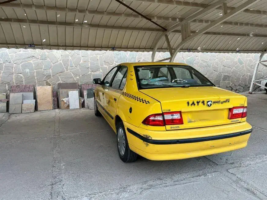 تاکسی سمند LX EF7 دوگانه سوز ۹۶|خودرو سواری و وانت|مشهد, آبادگران|دیوار