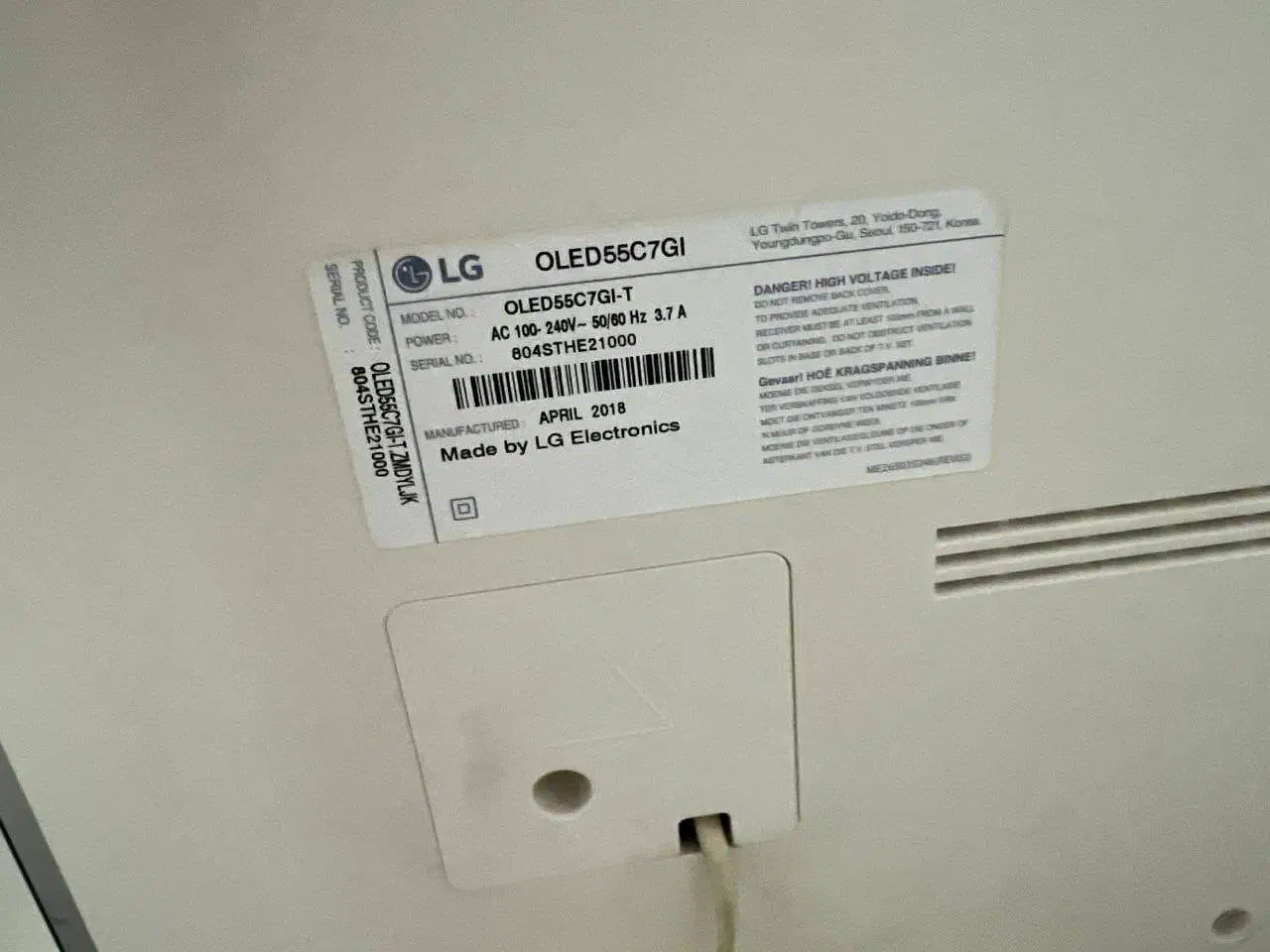 فروش تلویزیون OLED-LG، هوشمند مدل OLED55C7GI|تلویزیون و پروژکتور|تهران, گلستان (شهرک راه آهن)|دیوار