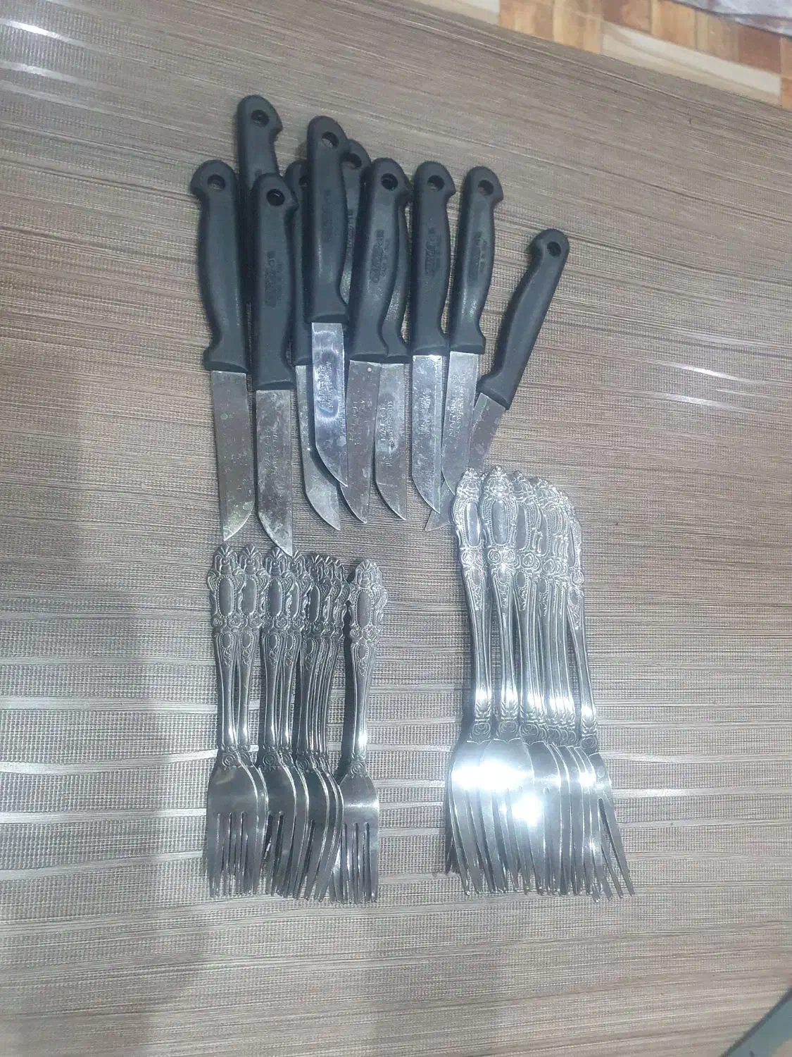 چنگال و کارد|ظروف سرو و پذیرایی|یزد, |دیوار