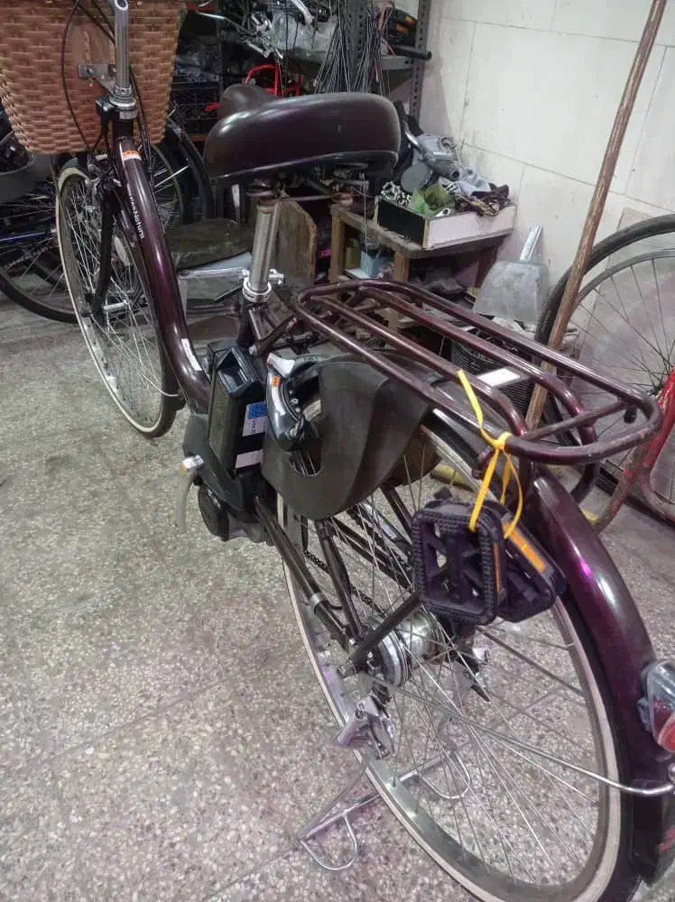 دوچرخه ۲۶ تنه قوسی اصل ژاپن.) یاماها|دوچرخه، اسکیت، اسکوتر|ایوان, |دیوار