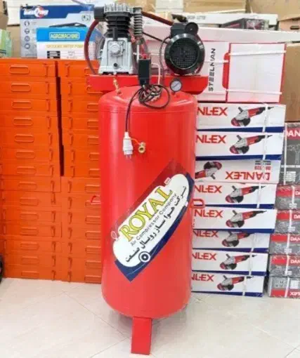 پمپ باد ۲۵۰ لیتری رویال صنعت ایستاده|ابزارآلات|مشهد, الهیه|دیوار