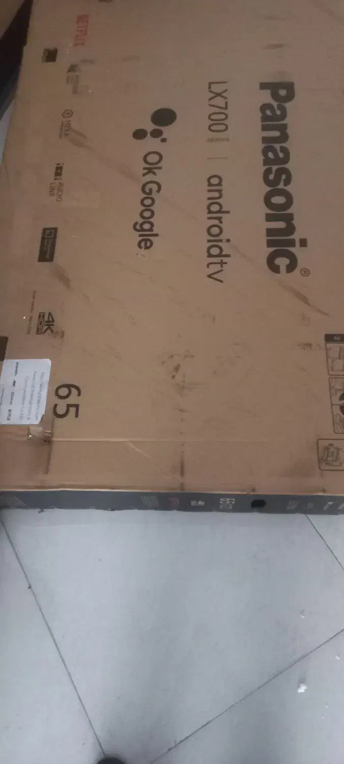 ال ای دی پاناسونیک۶۵اینچ هوشمنده فورکی ماهواره دار|تلویزیون و پروژکتور|مشکین‌دشت, |دیوار