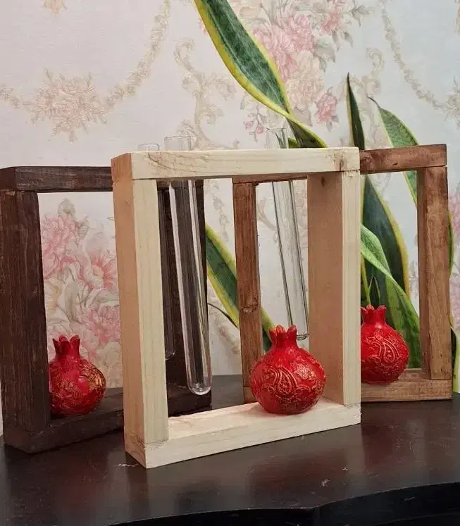 استند گل یلدا|صنایع دستی و سایر لوازم تزئینی|رشت, پل تالشان|دیوار