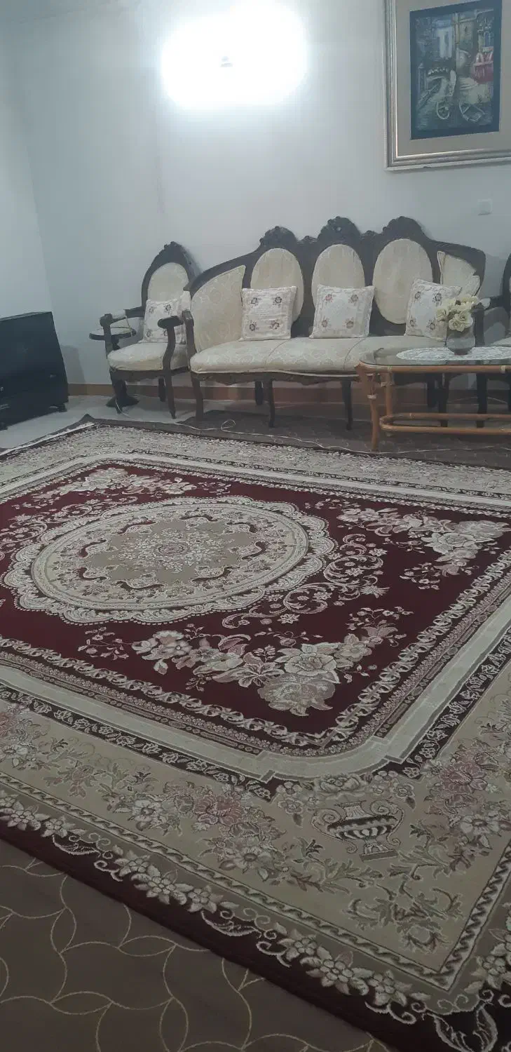 فرش ۱۲ متری بسیار زیبا و خوشرنگ|فرش|بابل, |دیوار