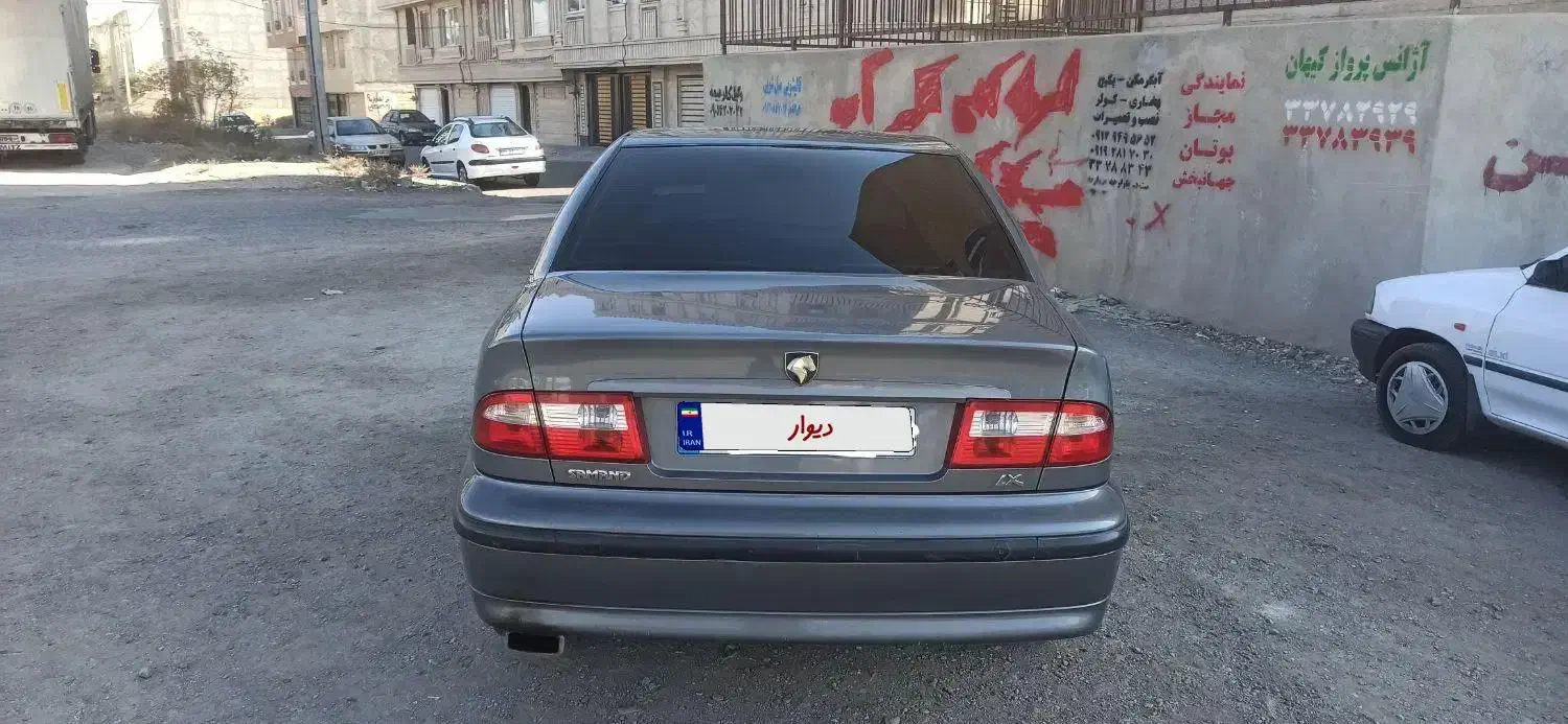 سمند LX مدل 87 بی رنگ بسیار کم کارکرد|خودرو سواری و وانت|قزوین, |دیوار