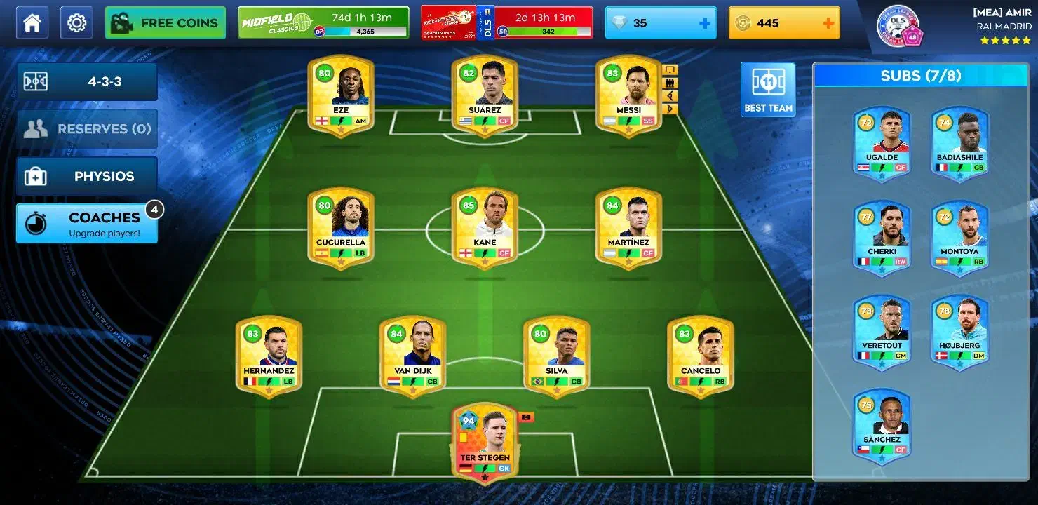 اکانت دریم لیگ|اسباب‌‌بازی|تهران, منیریه|دیوار