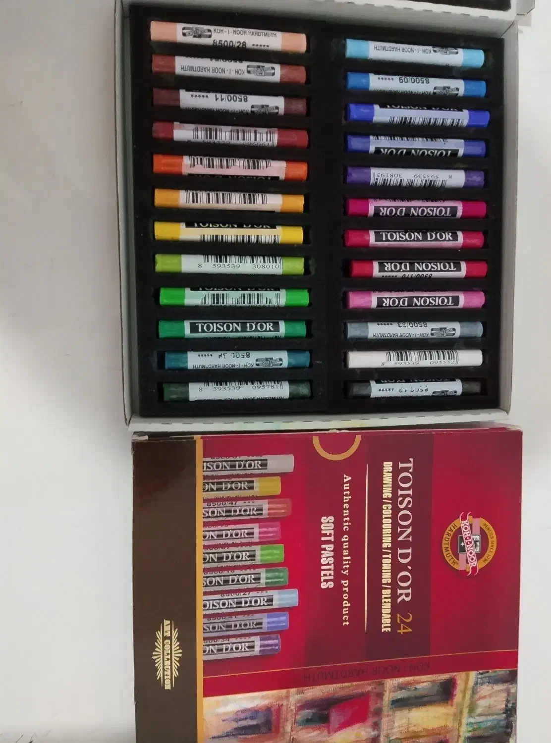 پاستل کوه نور 24رنگ|لوازم التحریر|سقز, |دیوار