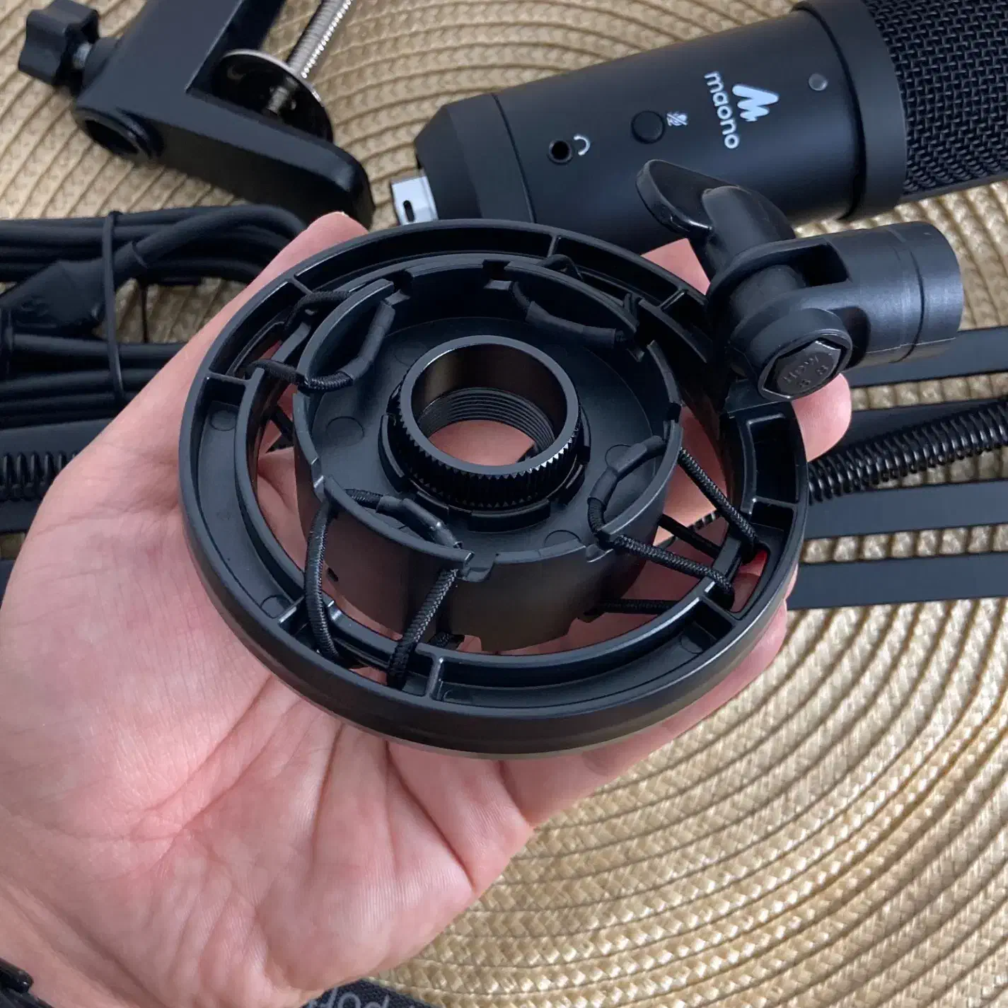 میکروفون کندانسر حرفه ای MAONO PM 401|صوتی و تصویری|قم, جهان بینی|دیوار