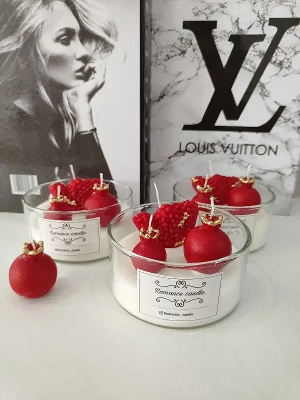 شمع دستساز زیبا|صنایع دستی و سایر لوازم تزئینی|گلبهار, شهر جدید گلبهار|دیوار