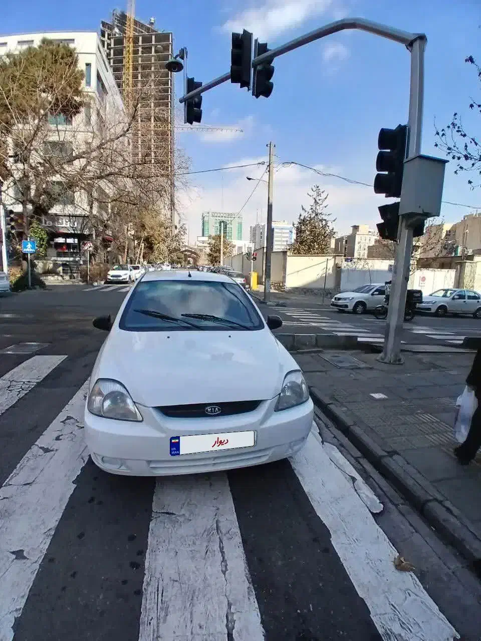 ریو مدل 90 سفید|خودرو سواری و وانت|تهران, ونک|دیوار