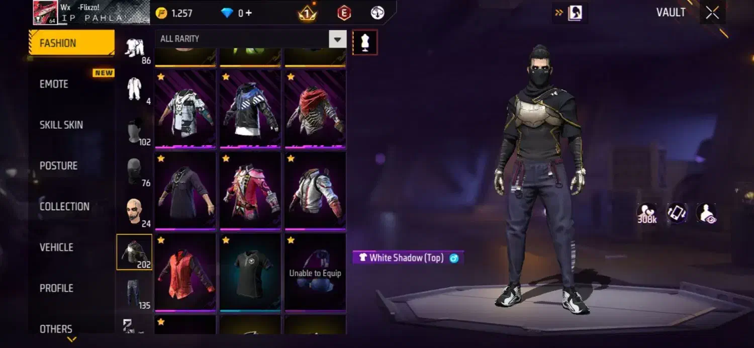 یک عدد اکانت فری فایر|کنسول، بازی ویدئویی و آنلاین|مسجد سلیمان, |دیوار