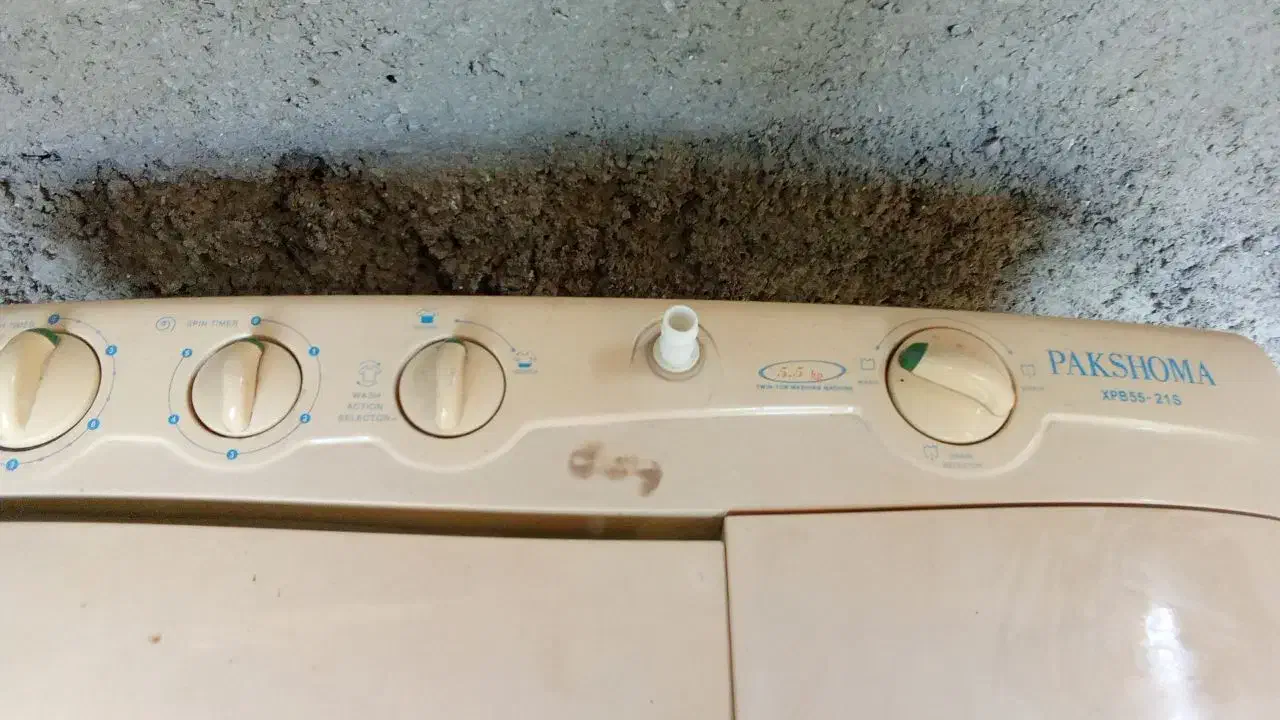 ماشین لباسشویی مدل پاکشوماه ۵نیم کیلو|ماشین لباسشویی و خشککن لباس|گلوگاه, |دیوار