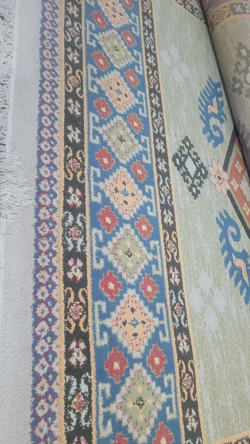 گلیم فرش نو وقالی قدیمی ۱۲ متری|فرش|امیدیه, |دیوار