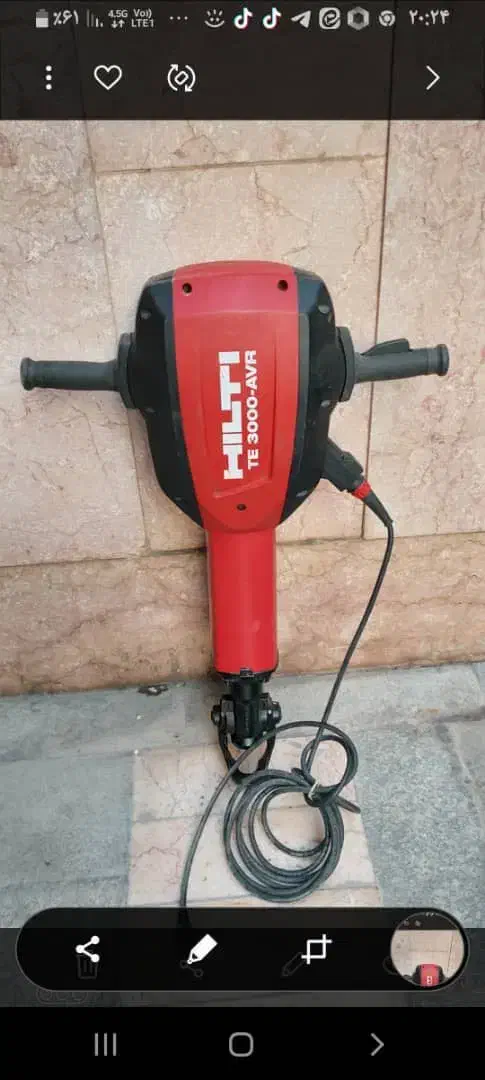 بتن کن و هیلتی ۳۰ کیلویی HILTI.  TE3000|ابزارآلات|تهران, والفجر (افسریه)|دیوار