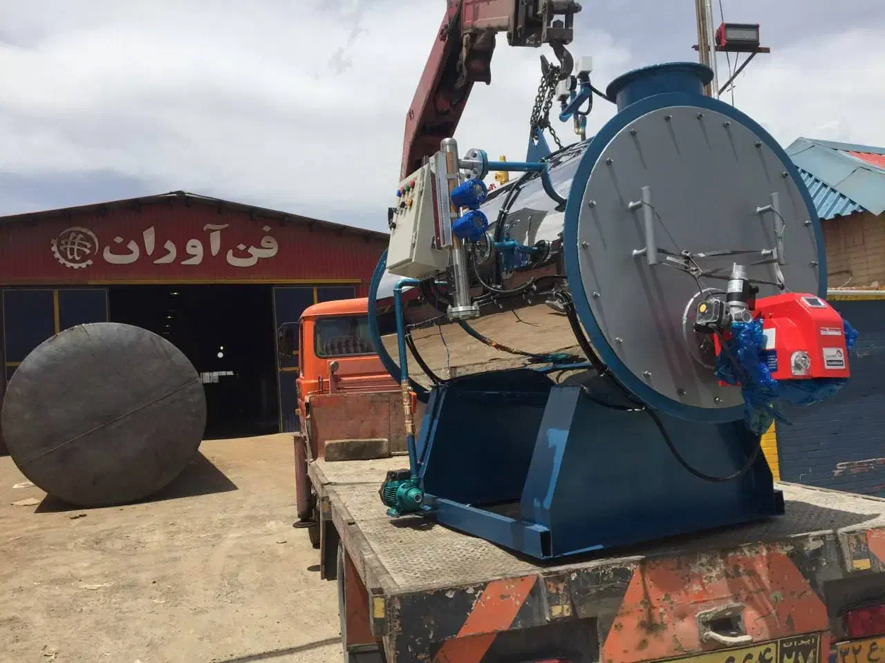 دیگ بخار با پیکربندی استاندارد کارخانهای|ماشینآلات صنعتی|تهران, آرژانتین|دیوار