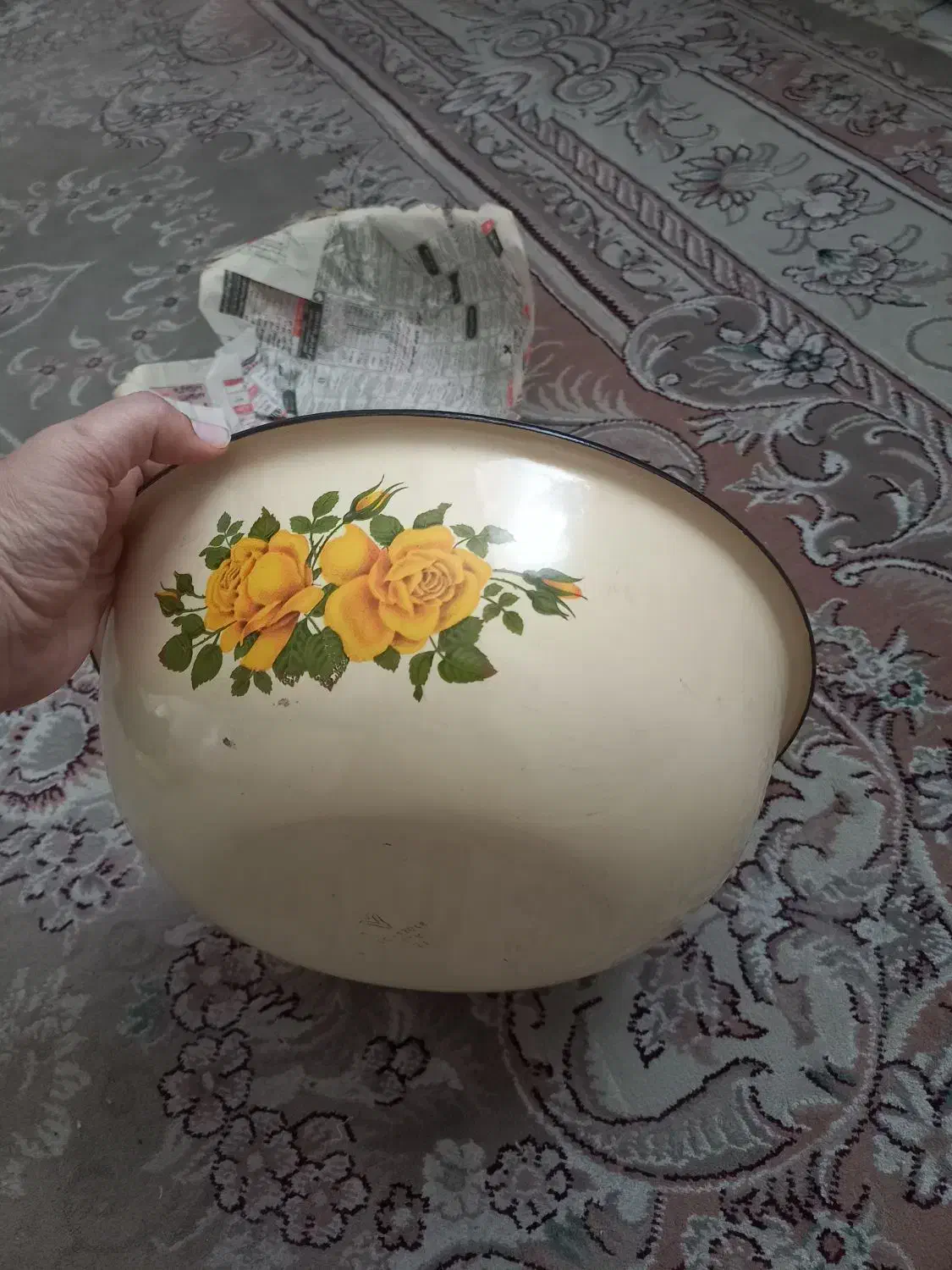 کاسه لعابی بزرگ|ظروف پخت‌وپز|تهران, ائمه اطهار|دیوار