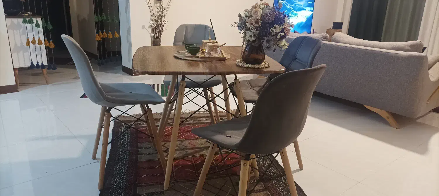 نیم ست راحتی و نهارخوری|مبلمان خانگی و میز عسلی|مشهد, امیریه|دیوار