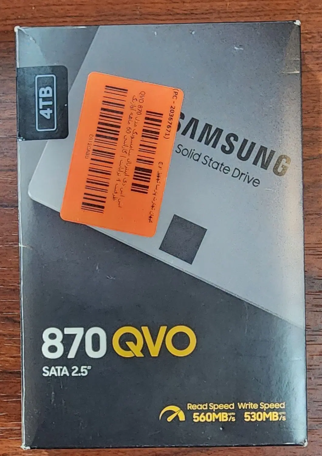 SSD SAMSUNG QVO 870 4T|قطعات و لوازم جانبی رایانه|اصفهان, کوی ولی عصر|دیوار