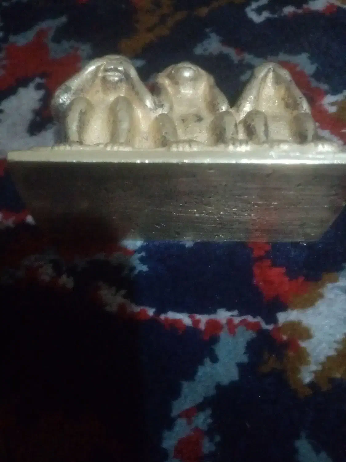 مجسمه 3میمون نمادیکی ازکشورهای افریقای هستش|کلکسیون اشیاء عتیقه|تهران, شهید رجایی|دیوار