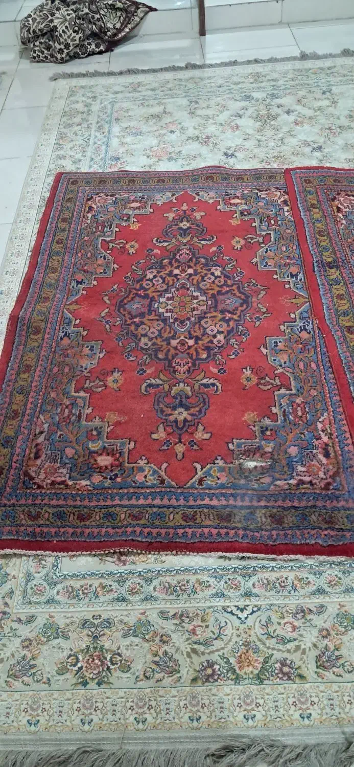 دو عدد فرش دستبافت قدیمی|فرش|قدس, شهرقدس|دیوار