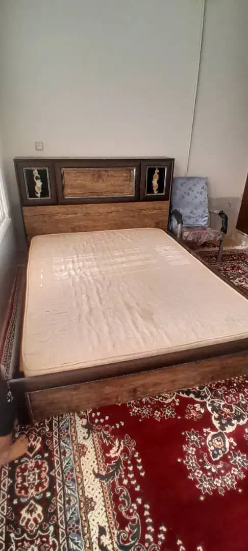 سرویس خواب دونفره همراه با خوش خواب|تخت و سرویس خواب|فسا, |دیوار