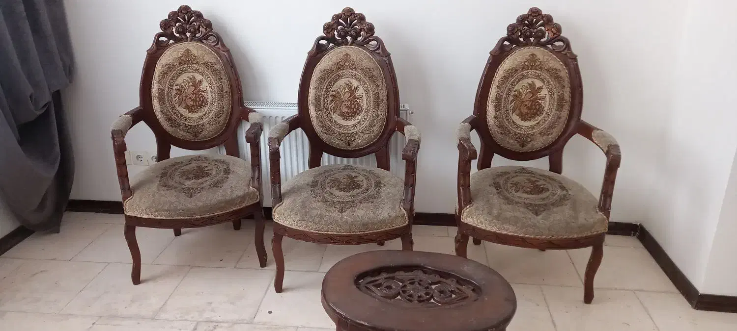 مبل سلطنتی ۹ نفره|مبلمان خانگی و میز عسلی|سهند, |دیوار