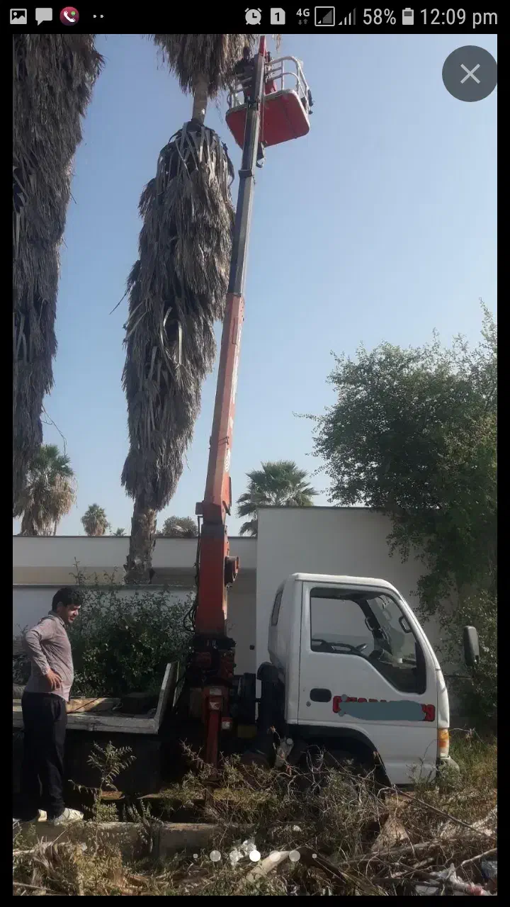 جرثقیل و بالابر نفر|خدمات حمل و نقل|شوش, |دیوار