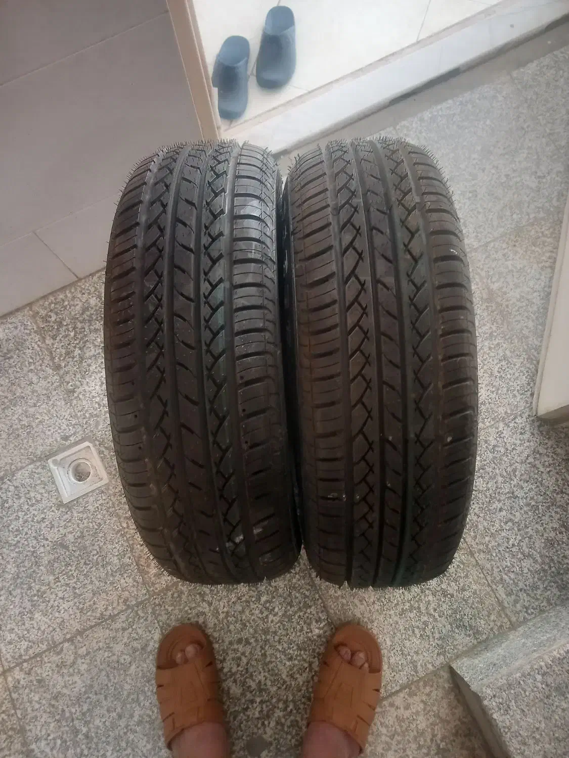 یک جفت لاستیک بارز ۱۹۵ ۱۵|قطعات یدکی و لوازم جانبی|شهرضا, |دیوار