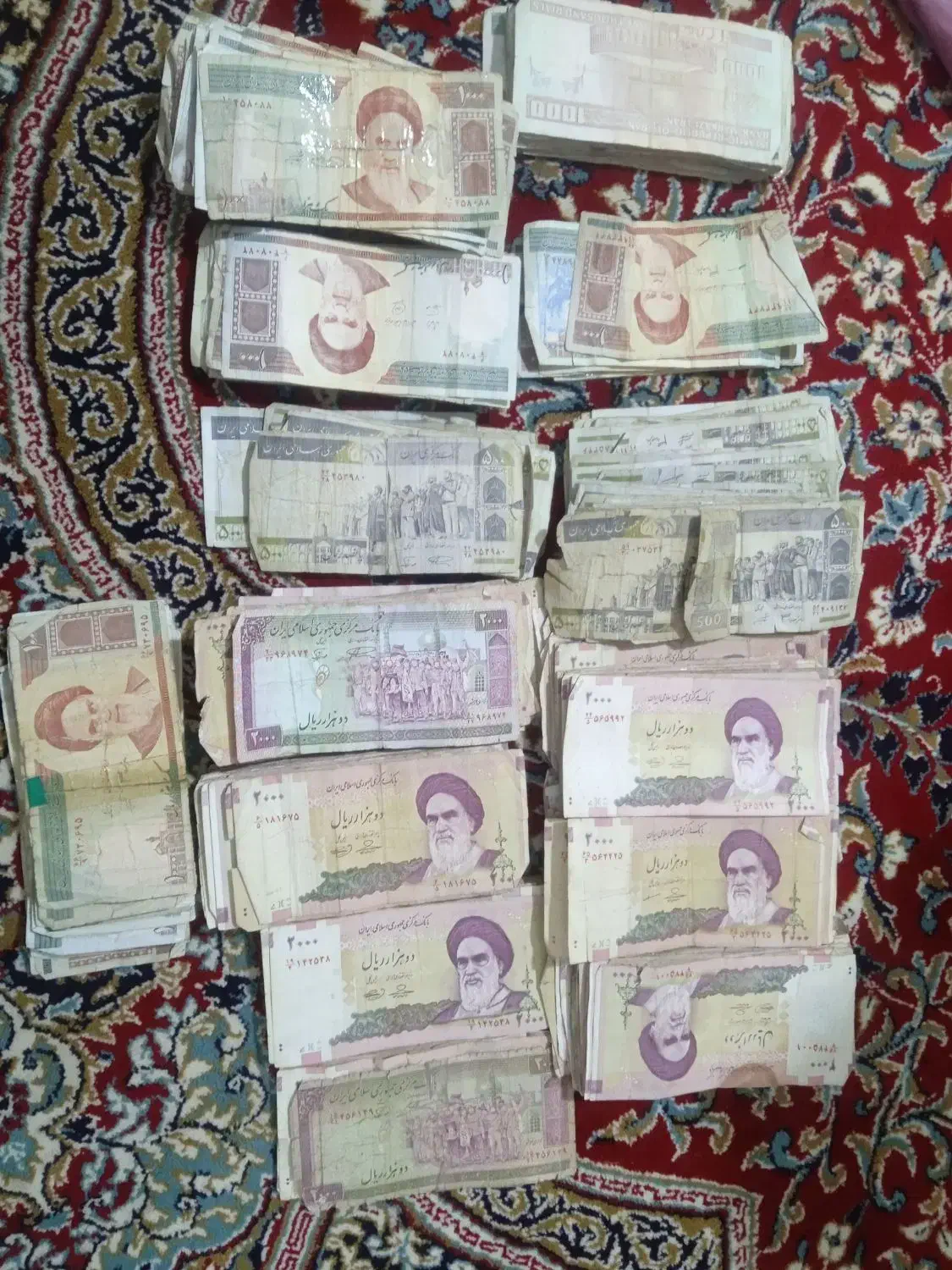 اسکناس قدیمی|کلکسیون سکه، تمبر، اسکناس|تربت‌حیدریه, بالا ولایت|دیوار