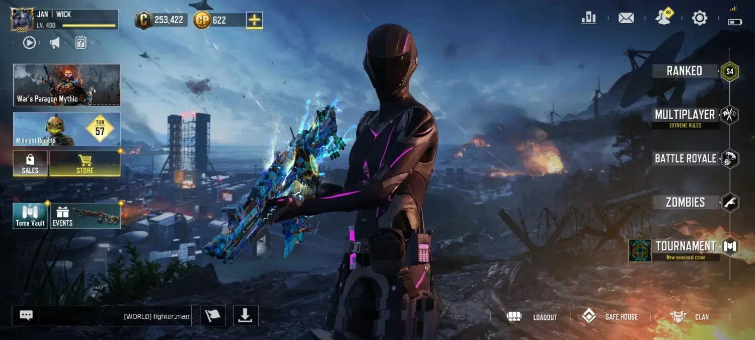 اکانت کالاف|کنسول، بازی ویدئویی و آنلاین|صدرا-فارس, فاز ۱|دیوار