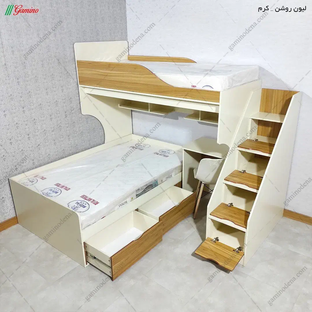 تخت خواب دو طبقه|تخت و سرویس خواب|کرمانشاه, |دیوار