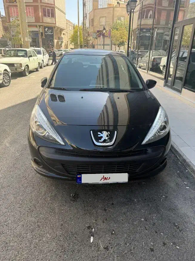 ۲۰۷ پانا اتومات مشکی|خودرو سواری و وانت|کرمانشاه, |دیوار