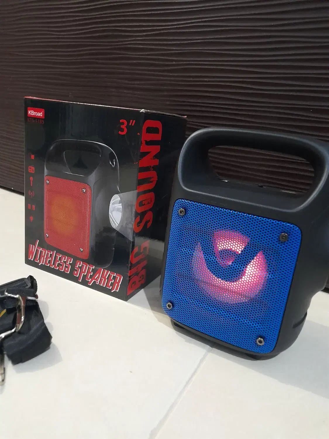 اسپیکر آکبند چراغ قوه ای رومیزی|سیستم صوتی خانگی|تنکابن, |دیوار