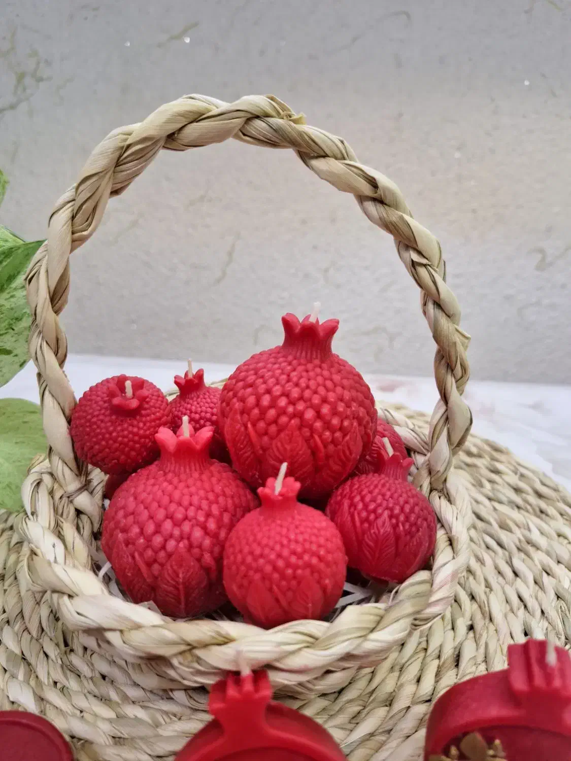 شمع یلدایی|صنایع دستی و سایر لوازم تزئینی|رشت, سلیمانداراب|دیوار