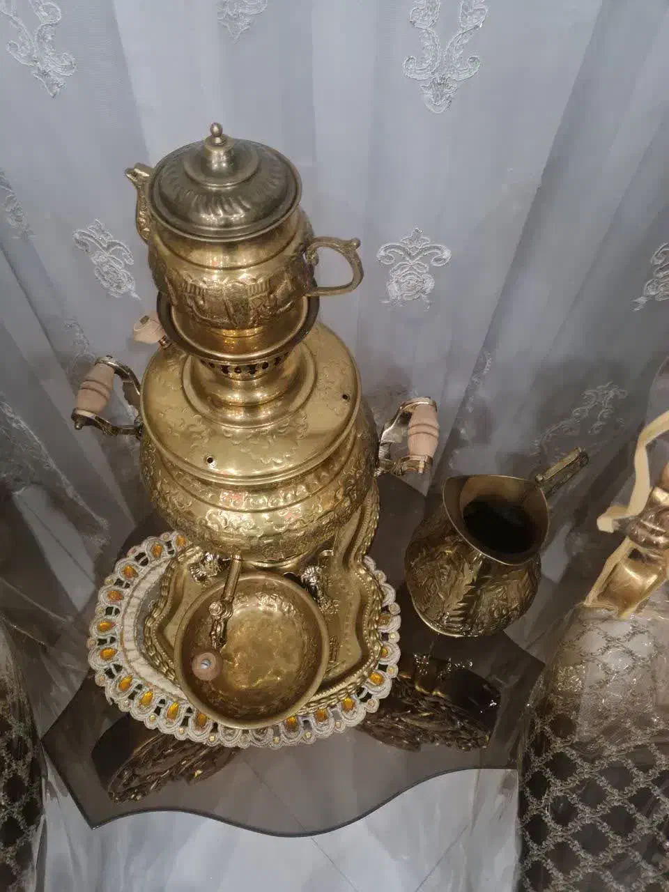 سماور زغالی ۸ لیتری|سماور، چایساز، قهوهساز|باقرشهر, |دیوار