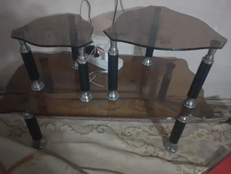 گل میز شیشه ای|مبلمان خانگی و میز عسلی|برخوار, |دیوار